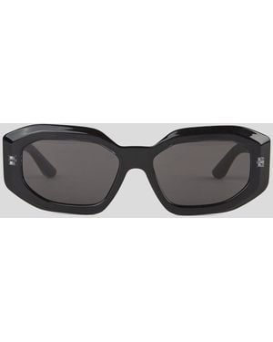 Karl Lagerfeld Sonnenbrille Mit Karl-Logo, Frau, Größe - Grau