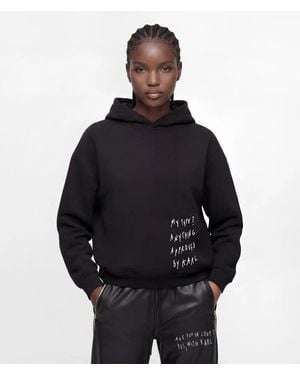 KL Jeans Klj X Pietro Terzini Boxy Hoodie - Blue