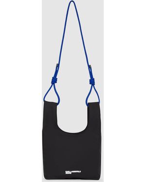 KL Jeans Cord Nylon Tote Bag - Black