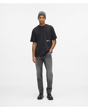 KL Jeans Vintage Wash Tapered Jeans - Multicolour