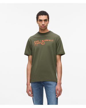 KL Jeans Eclipse Logo T-Shirt - Green