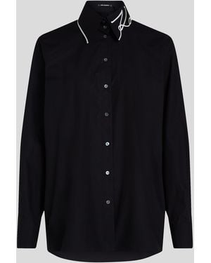 Karl Lagerfeld Karl Signature Shirt - Blue