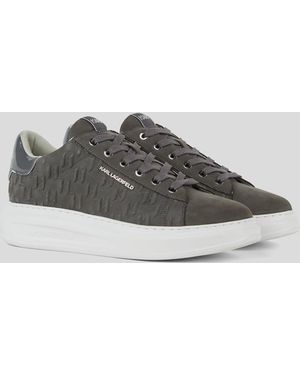 Karl Lagerfeld Monogram Kapri Sneaker - Grau