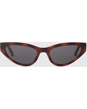 KARL LAGERFELD Signature Cat-Eye Sunglasses - Multicolour