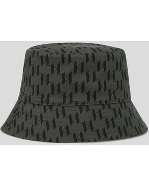 Karl Lagerfeld Monogram Wendbarer Bucket Hat - Grün