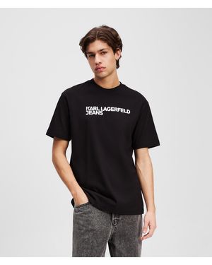 KL Jeans Logo T-Shirt - Black