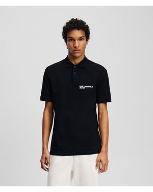 KL Jeans Logo Polo Shirt - Black