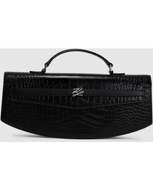 KARL LAGERFELD K/Studio Clutch Bag - Black