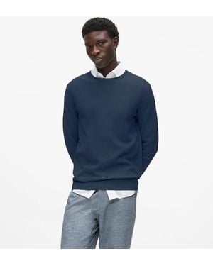 KARL LAGERFELD Kameo Crewneck Jumper - Blue