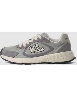 KARL LAGERFELD Orion Monogram Trainers - White