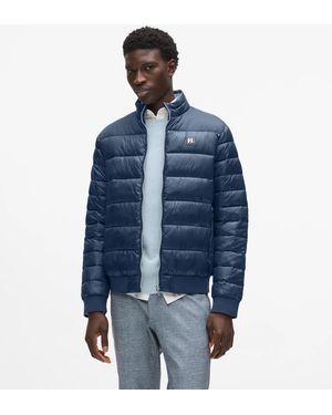 KARL LAGERFELD Lightweight Puffer Jacket - Blue