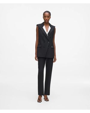 KARL LAGERFELD Tailored Slim Trousers - Blue