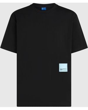 KL Jeans Klj X Pietro Terzini Relaxed T-Shirt - Black