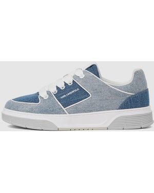KL Jeans Kourtney Denim Trainers - White