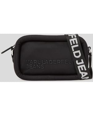 KL Jeans Puffy Camera Bag - Black