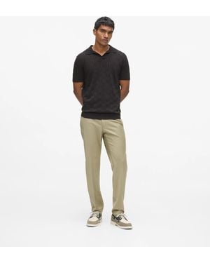 KARL LAGERFELD Modern-Fit Trousers - Green