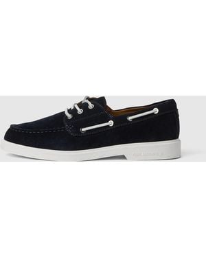 KARL LAGERFELD Kori Boat Shoes - White