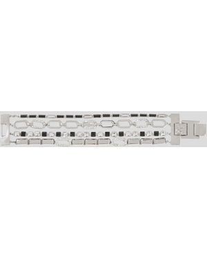 KARL LAGERFELD Signature Layered Bracelet - Metallic