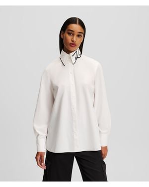 Karl Lagerfeld Karl Signature Shirt - White