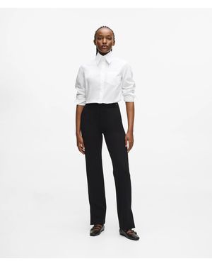 KARL LAGERFELD Punto Trousers - White