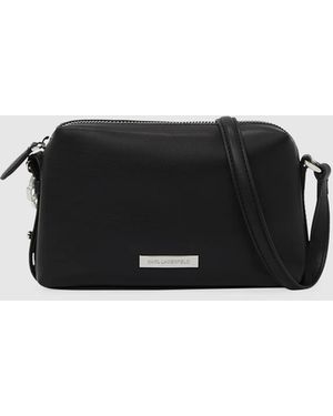 KARL LAGERFELD Ikon Smooth Camera Bag - Black