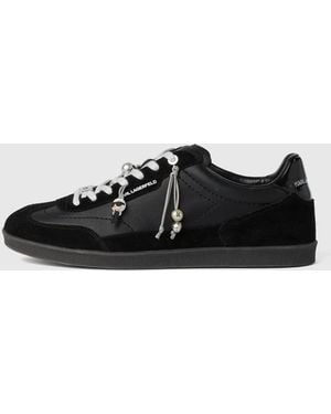 KARL LAGERFELD Kandidate Ikon Charms Trainers - Black