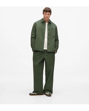 KL Jeans Drawcord Waist Trousers - Green