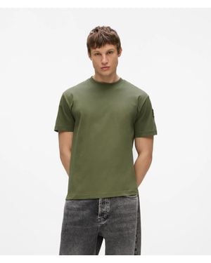 KL Jeans Patch Logo T-Shirt - Green