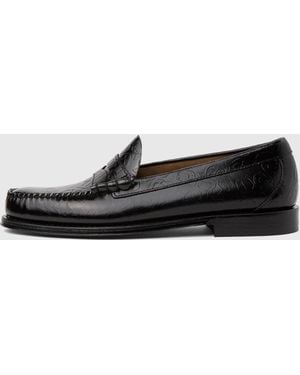 KARL LAGERFELD Kl X G.H.Bass Ikon Nft Loafers - Black