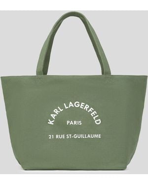 Karl Lagerfeld Rue St-Guillaume Shopper - Green