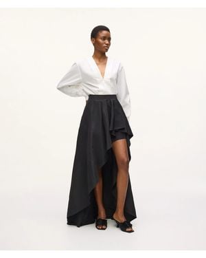 KARL LAGERFELD Kl Studio Ruffle Skirt - White