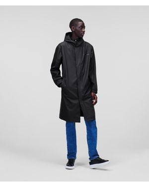 Karl Lagerfeld Water-repellent Parka - Blue