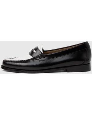 KARL LAGERFELD Kl X G.H.Bass Penny Loafer, Damen, Größe - Schwarz