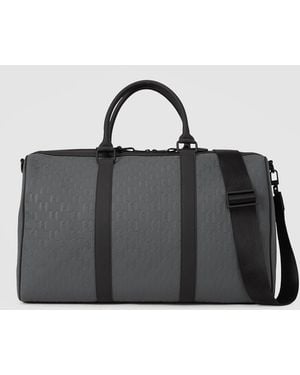 Karl Lagerfeld K/Monogram Weatherproof Weekender Bag - Black