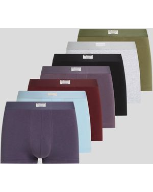 Karl Lagerfeld Boxershorts Wochentage – 7-Pack, Mann, Größe - Mehrfarbig