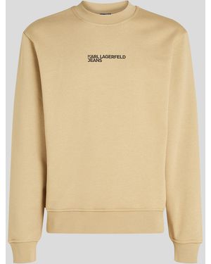 KL Jeans Klj Logo Sweatshirt - Natural