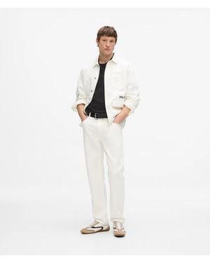 KL Jeans Straight Carpenter Jeans - White