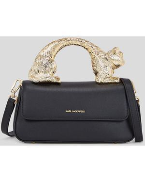 KARL LAGERFELD Choupette Top Handle Bag - Black