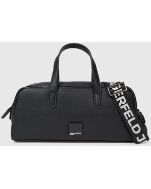 KL Jeans Box Logo Bowling Bag - Black