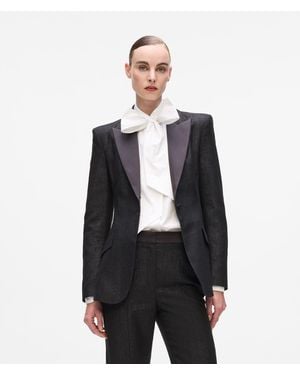 Karl Lagerfeld Metallic Jacket - Black
