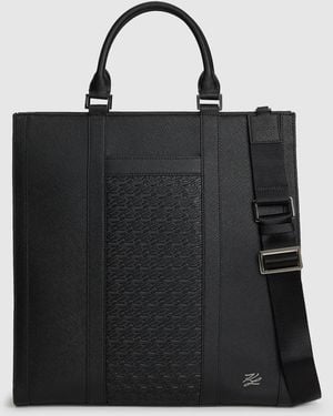 KARL LAGERFELD K/Panel Tote Bag - Black