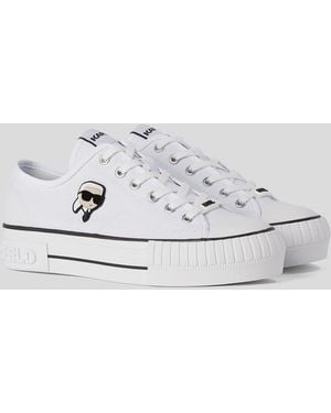 KARL LAGERFELD Ikon Kampus Max Trainers - White