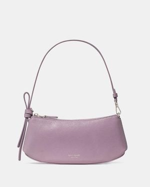 Kate Spade Kate Spade Loop Glazed Pochette Bag - Purple