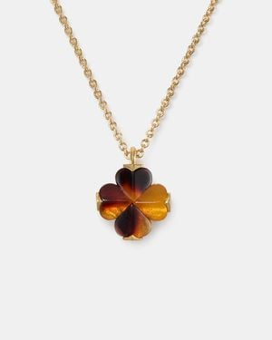 Kate Spade Spade Flower Mini Pendant - White