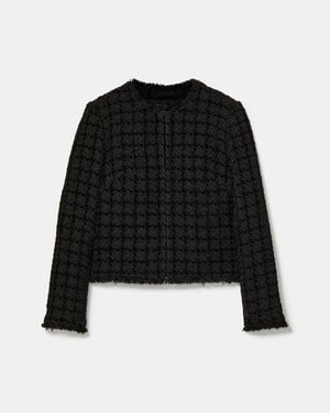 Kate Spade Plaza Tweed Jacket - Black