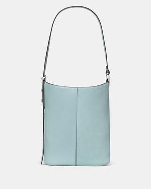 Kate Spade Halo Suede Bucket Bag - Blue