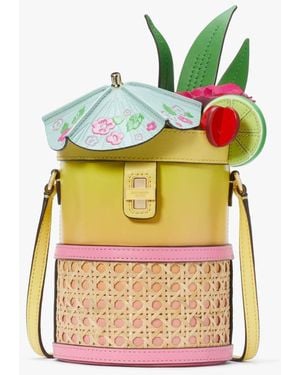 Kate Spade Playa Ombre 3d Crossbody - Yellow