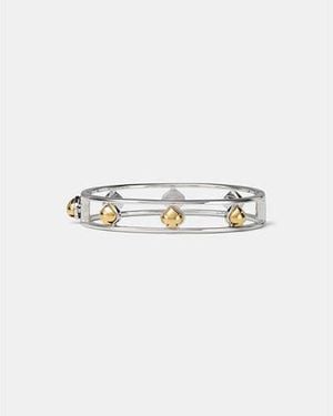 Kate Spade Sculpted Spade Cut Out Bangle - Black
