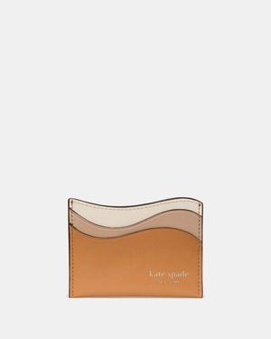 Kate Spade Kate Spade Devin Wavy Card Holder - White