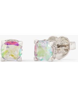 Kate Spade Little Luxuries 6mm Square Studs - Multicolour